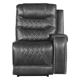 9405GY*6LCRR (6)6-Piece Modular Power Reclining Sectional with Left Chaise - Luna Furniture