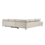 9415*SCPW (2)2-Piece Power Sectional with Right Chaise from Homelegance - Luna Furniture