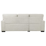 9468BE*2LC2R (2)2-Piece Sectional with Pull-out Bed and Left Chaise with Hidden Storage - Luna Furniture