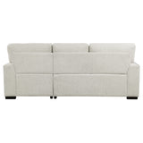Morelia Beige RAF Storage Sleeper Sofa Chaise from Homelegance - Luna Furniture