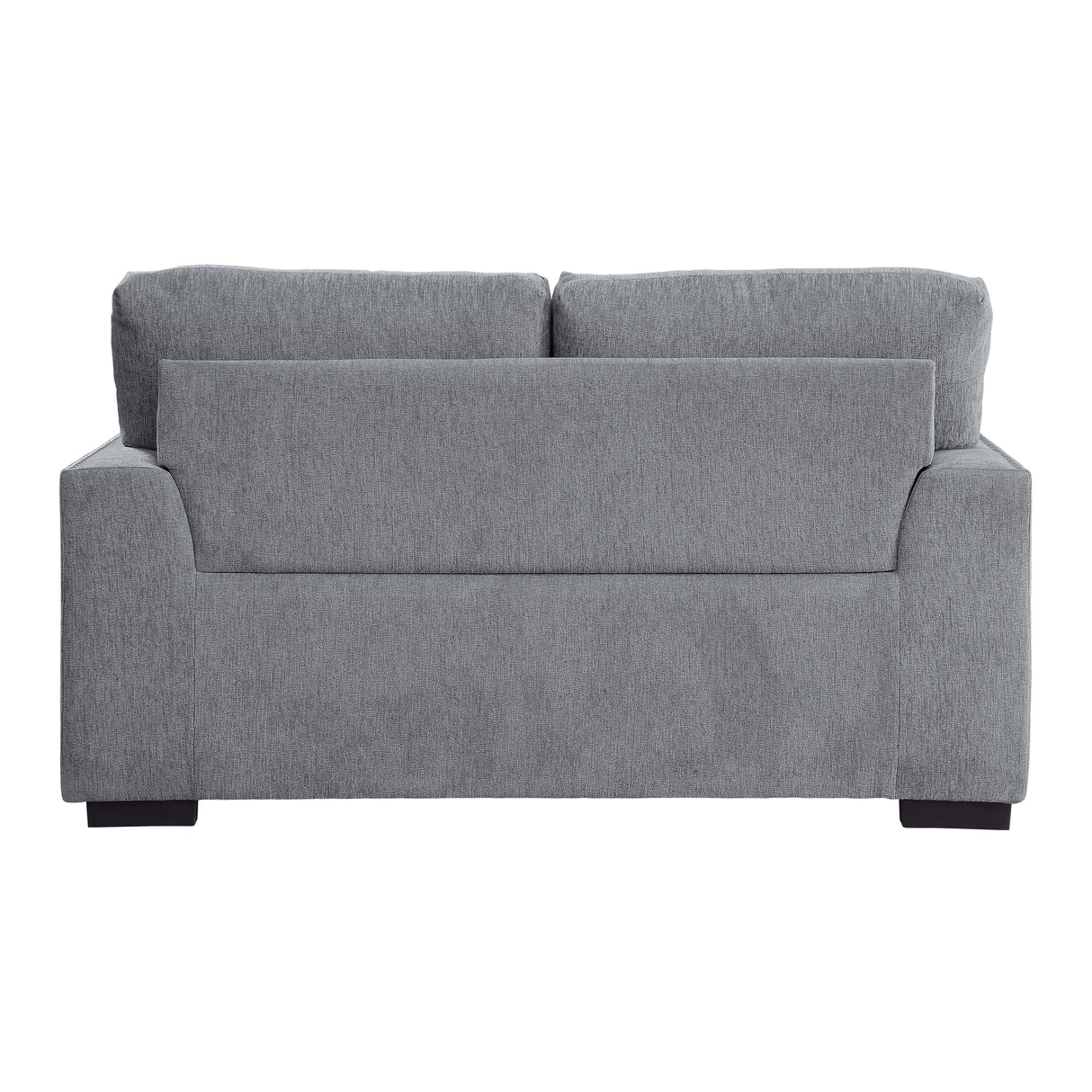 Morelia Dark Gray Loveseat from Homelegance - Luna Furniture