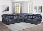 9469NVB*6LRRR (6)6-Piece Modular Reclining Sectional - Luna Furniture