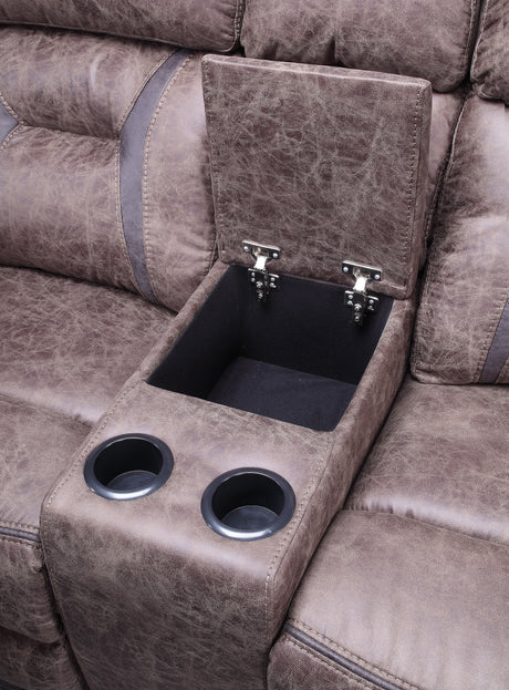 Madrona Reclining Loveseat from Homelegance - Luna Furniture