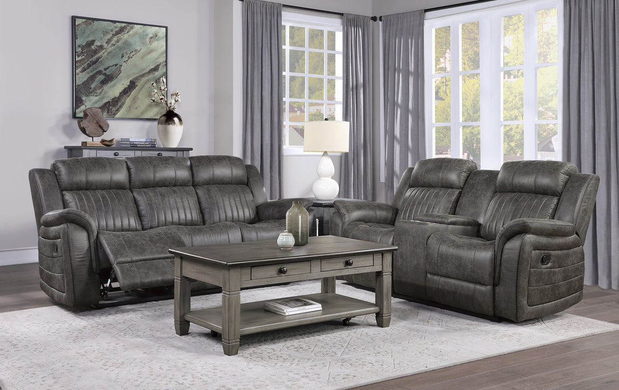 9479BRG-3 Double Reclining Sofa - Luna Furniture