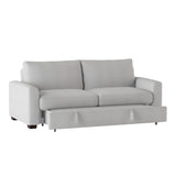 Price Gray Convertible Studio Sofa with Pull-out Bed from Homelegance - Luna Furniture