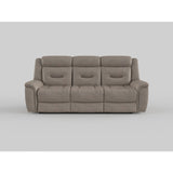 9528DGY-3PWH Power Double Reclining Sofa with Power Headrests and USB Ports - Luna Furniture