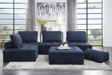 Ulrich Blue Modular 5-Piece Modular Sectional from Homelegance - Luna Furniture