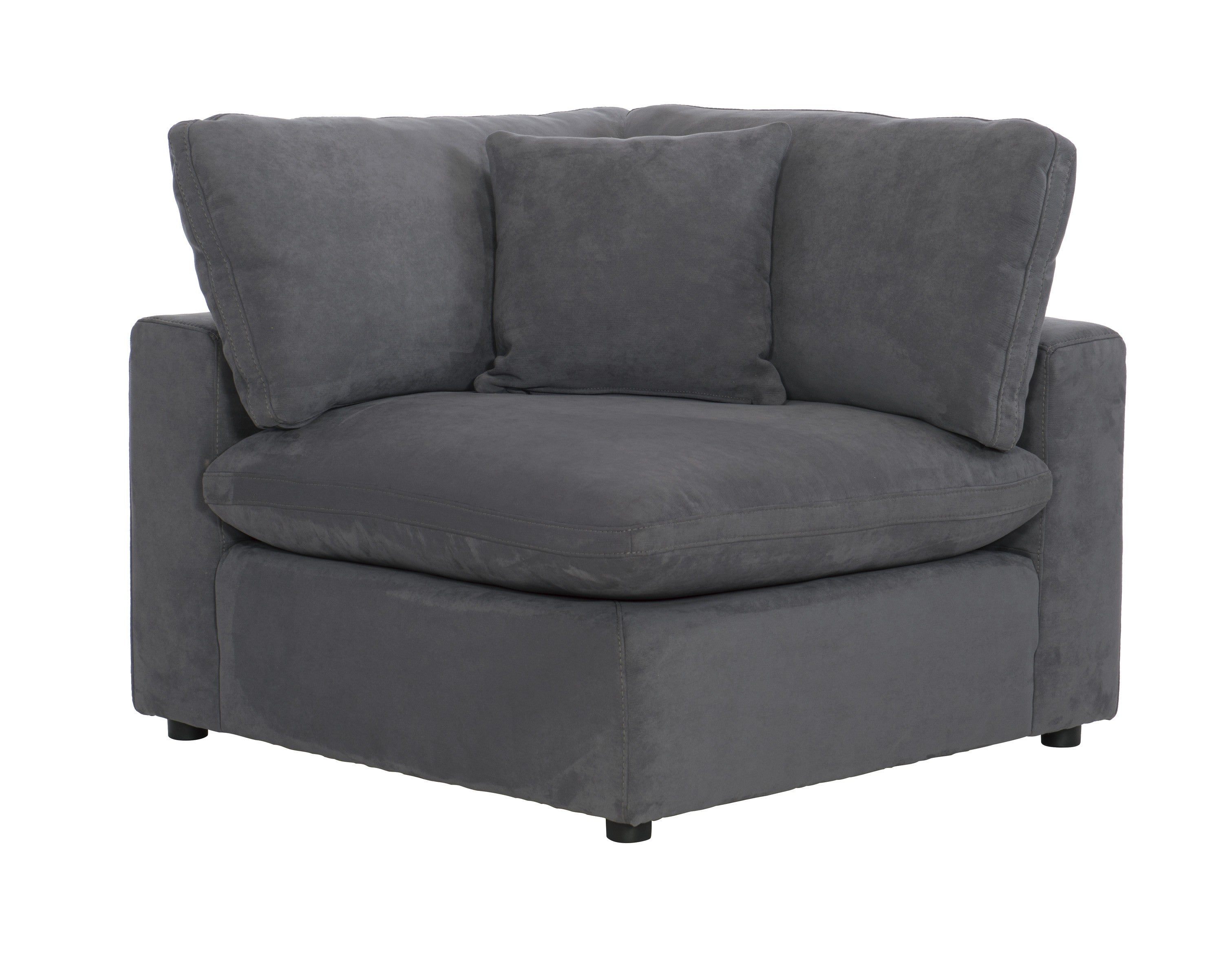 Guthrie Gray Corner Seat from Homelegance - Luna Furniture
