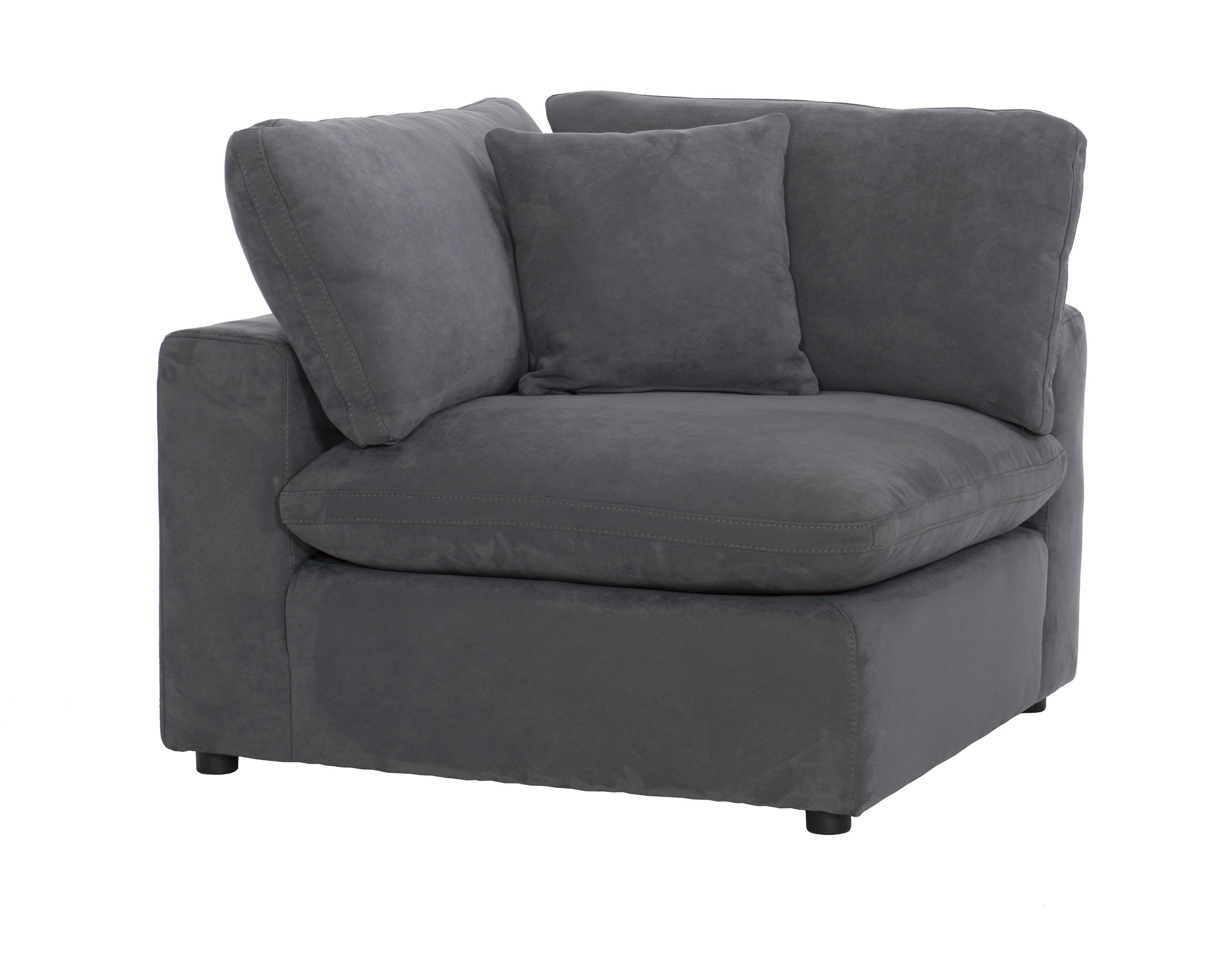 Guthrie Gray Corner Seat from Homelegance - Luna Furniture