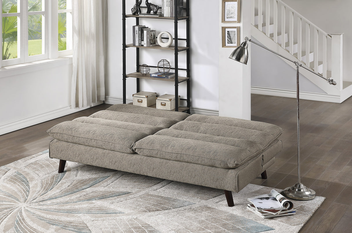 Mackay Brown Elegant Lounger from Homelegance - Luna Furniture