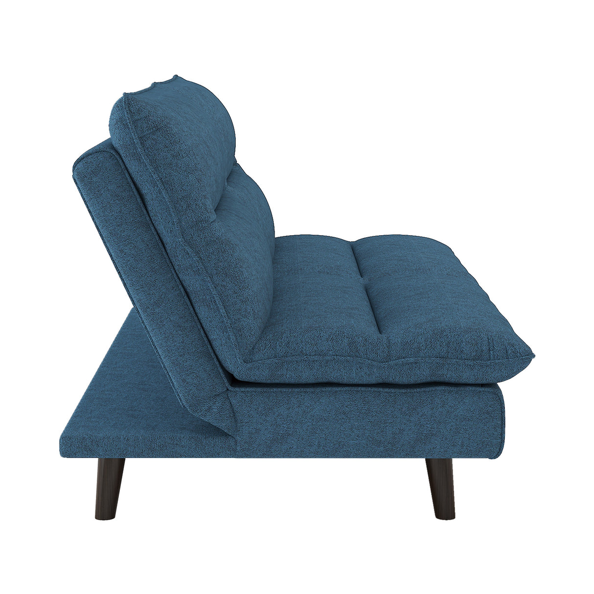 Mackay Blue Elegant Lounger Futon - Luna Furniture