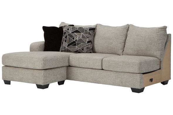 Megginson Storm Left-Arm Facing Sofa Chaise - Luna Furniture