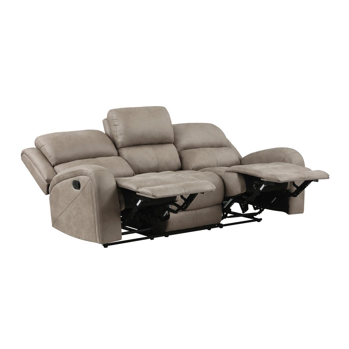 Pagosa Brown Double Reclining Living Room Set from Homelegance - Luna Furniture