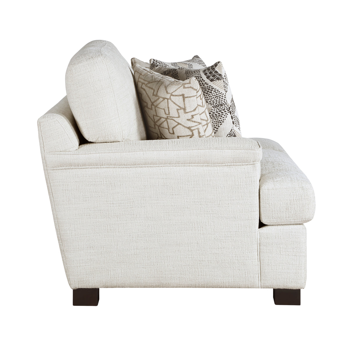 Orson Cream Loveseat from Homelegance - Luna Furniture