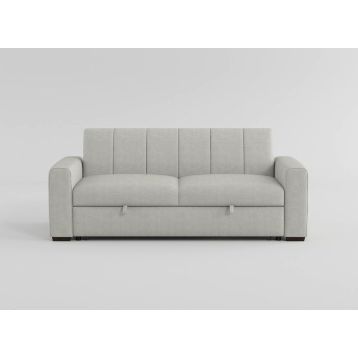 Michah Light Gray Convertible Sofa with Pull-out Bed from Homelegance - Luna Furniture