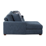 9624BU*2LC2R (2)2-Piece Sectional with Left Chaise from Homelegance - Luna Furniture