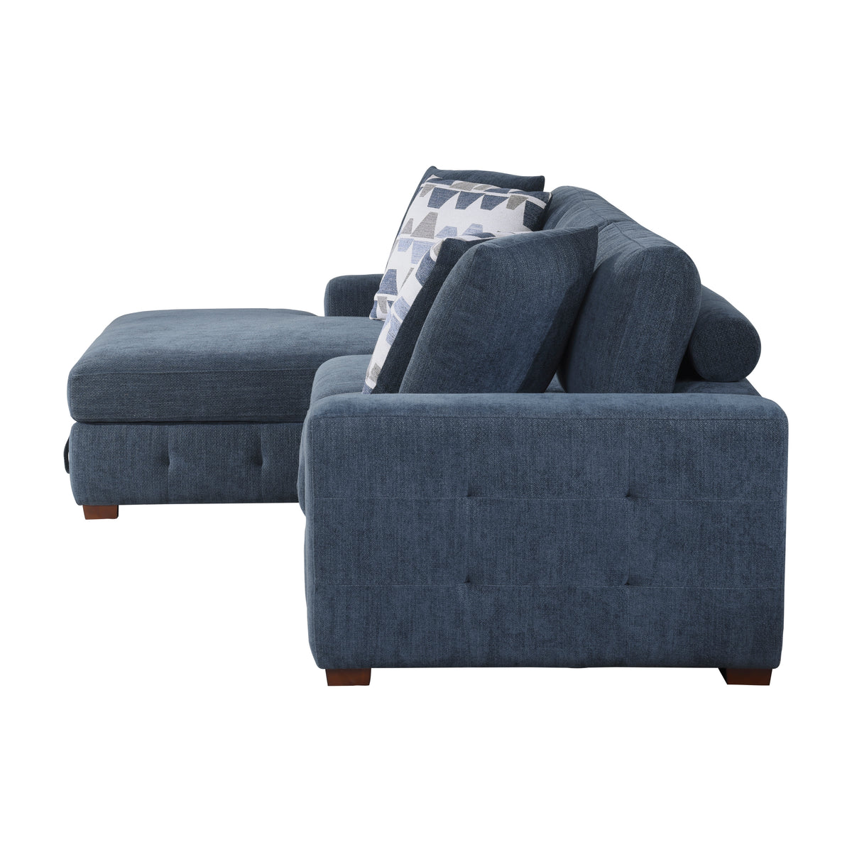 9624BU*2LC2R (2)2-Piece Sectional with Left Chaise from Homelegance - Luna Furniture