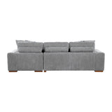 9624GY*22LRC (2)2-Piece Sectional with Right Chaise from Homelegance - Luna Furniture