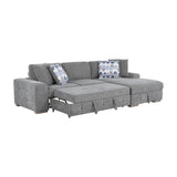 9624GY*22LRC (2)2-Piece Sectional with Right Chaise from Homelegance - Luna Furniture