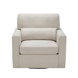 Pompano Beige Boucle Swivel Chair from Homelegance - Luna Furniture