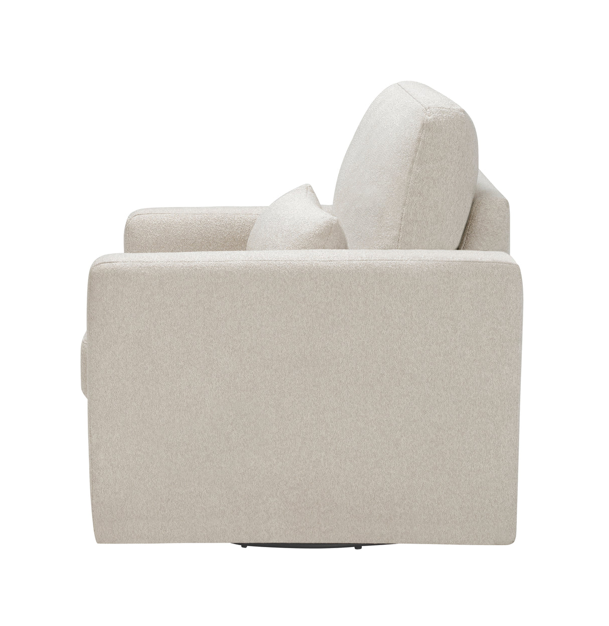 Pompano Beige Boucle Swivel Chair from Homelegance - Luna Furniture