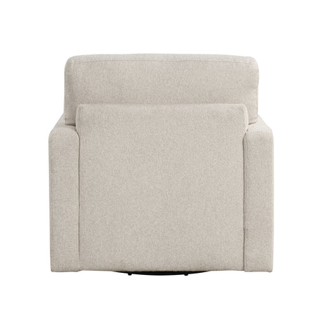 Pompano Beige Boucle Swivel Chair from Homelegance - Luna Furniture