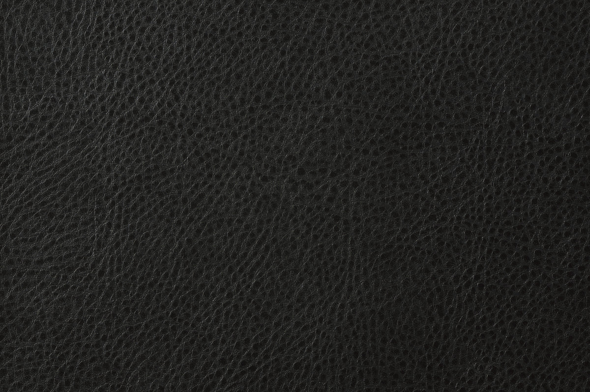 Rubin Black 2-Piece Faux Leather Living Room Set from Homelegance - Luna Furniture