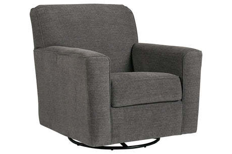 Alcona Charcoal Accent Chair -  - Luna Furniture