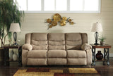 Tulen Mocha Reclining Living Room Set - Luna Furniture