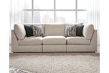Kellway Bisque 3-Piece Sectional from Ashley - Luna Furniture