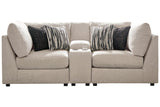 Kellway Bisque 3-Piece Sectional from Ashley - Luna Furniture