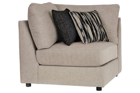 Kellway Bisque Wedge from Ashley - Luna Furniture