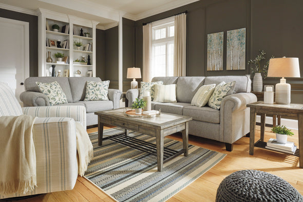 Alandari Gray Living Room Set - Luna Furniture
