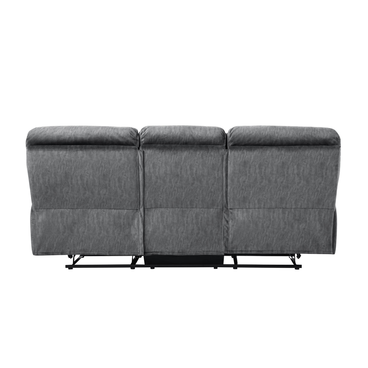 Muirfield Gray 2-Piece Double Reclining Set from Homelegance - Luna Furniture