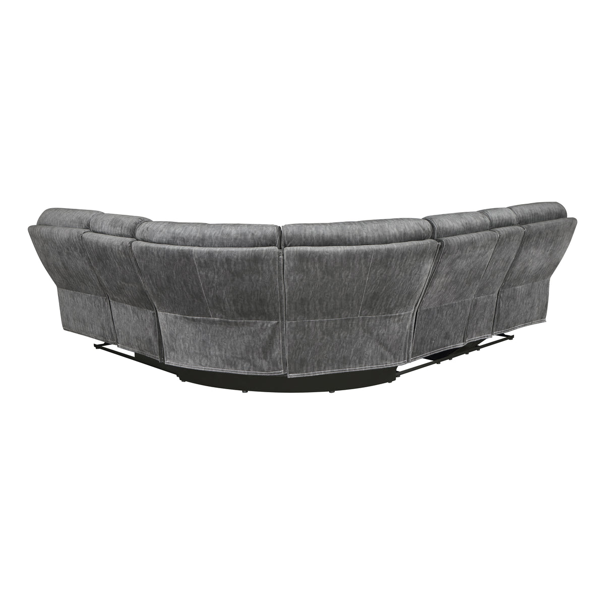 9913*32LCN2R (3)3-Piece Reclining Sectional with Left Console from Homelegance - Luna Furniture