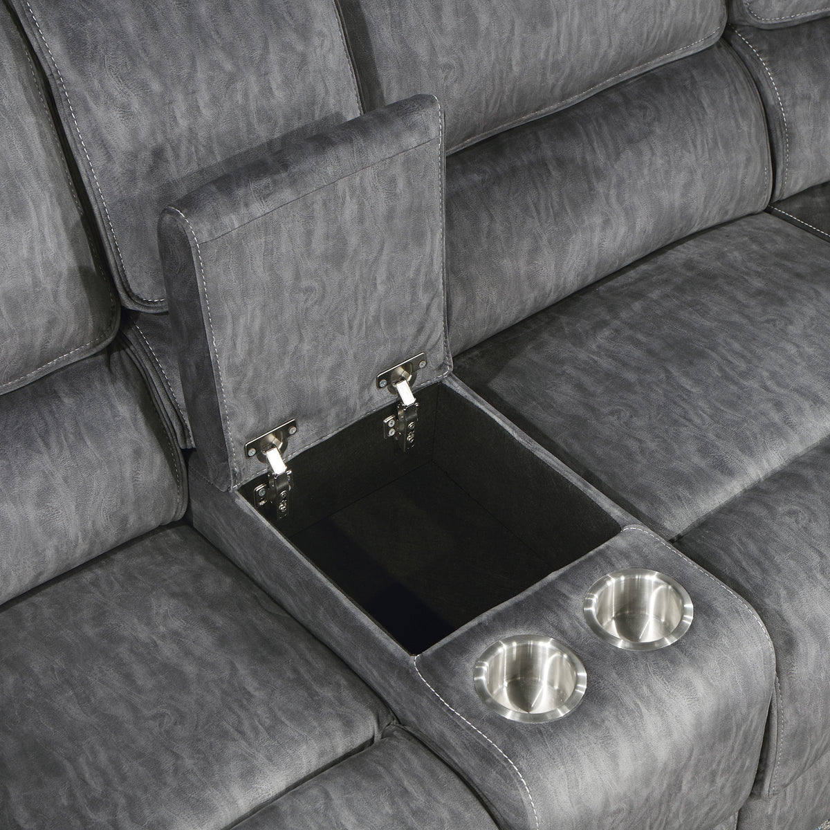 9913*32LCN2R (3)3-Piece Reclining Sectional with Left Console from Homelegance - Luna Furniture