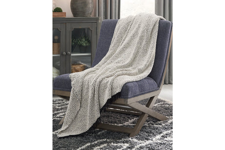 Leonita Black/White Throw from Ashley - Luna Furniture