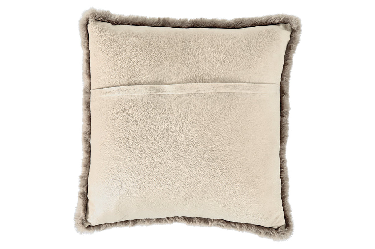 Gariland Taupe Pillow from Ashley - Luna Furniture