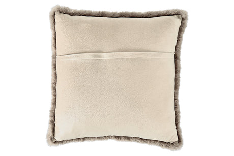 Gariland Taupe Pillow from Ashley - Luna Furniture