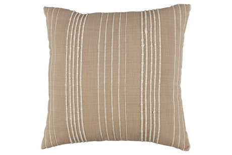 Benbert Tan/White Pillow from Ashley - Luna Furniture