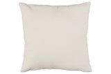 Budrey Tan/White Pillow, Set of 4