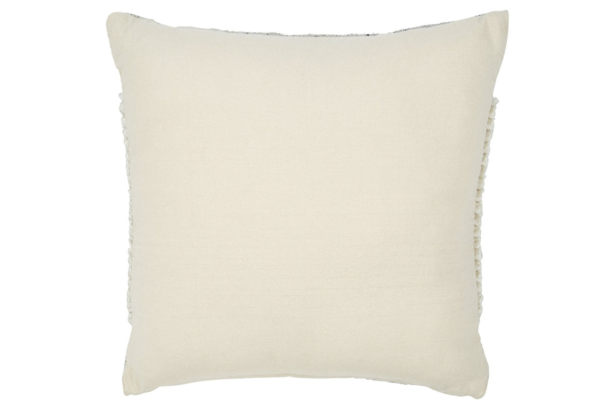 Rowcher Gray/White Pillow