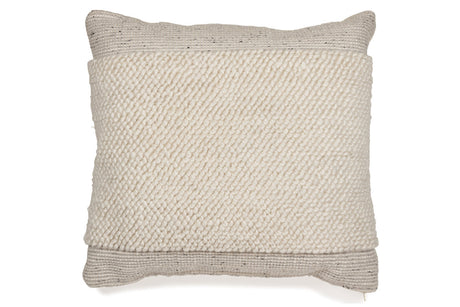 Rowcher Gray/White Pillow from Ashley - Luna Furniture