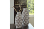 Dionna White Vase, Set of 2