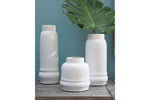 Jayden White Vase, Set of 3