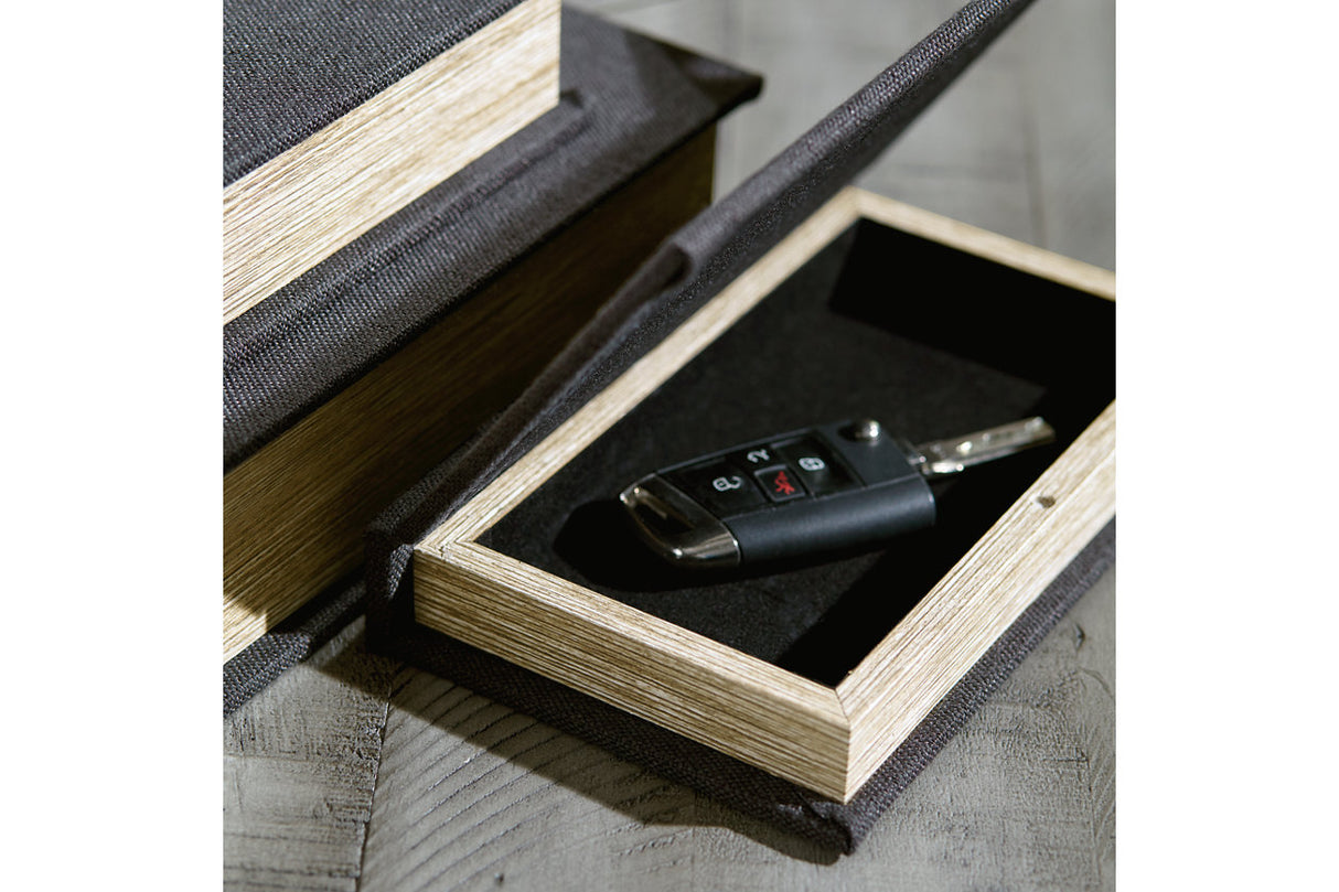 Jolina Black Box from Ashley - Luna Furniture