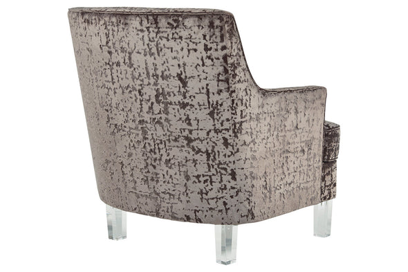 Gloriann Charcoal Accent Chair