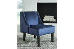 Janesley Navy Accent Chair