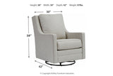 Kambria Frost Accent Chair -  - Luna Furniture