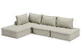 Bales Taupe 4-Piece Modular Sectional from Ashley - Luna Furniture